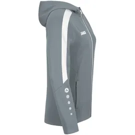 Jako Kapuzenjacke Power Steingrau 164