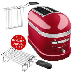 KitchenAid Artisan 2-Scheiben-Toaster 5KMT2204ECA mit Brötchen-Aufsatz 5KTBW