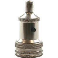 SILCA Presta Chuck Pumpenkopf Aluminium silber