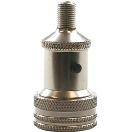 SILCA Presta Chuck Pumpenkopf Aluminium silber