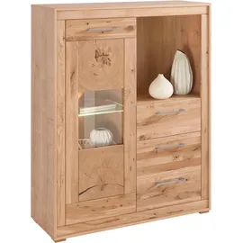 vogl möbelfabrik Highboard 107 x 40 x 135 cm Braun