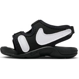 Nike Sunray Adjust 6 Sneaker, Black White, 23.5 EU