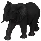 Atmosphera - Figur Elefant - grau - Harz H52 cm - Dunkelgrau