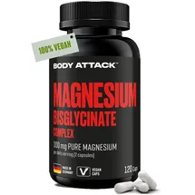 Body Attack Magnesium Bisglycinat Complex Kapseln 120 Stück