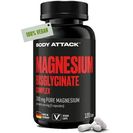 Body Attack Magnesium Bisglycinat Complex Kapseln 120 Stück