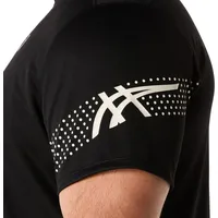 Asics Icon SS Top schwarz