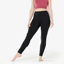 Yoga Leggings Damen - Premium schwarz, schwarz, XS