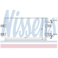 Nissens Kondensator, Klimaanlage ** FIRST FIT **