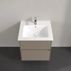 Villeroy & Boch Waschtischunterschrank 2 Auszüge 56,1 x 61 x 48 cm Taupe
