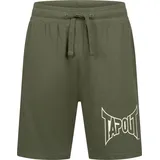 TapouT Lifestyle Basic SHORTS weiß|grün 3XL