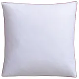 Hanse by RIBECO Jule Federkopfkissen 80 x 80 cm Weiß