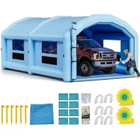 Vevor aufblasbare Lackierkabine Spritzkabine 10 x 6 x 4