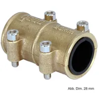 Gebo Messing-Dichtschelle, Typ MD din en 1057, 42 mm