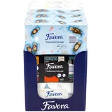 Favora Taschentücher Box, 4-lagig 100 Stück, 24er Pack