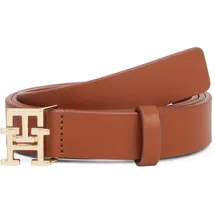 Tommy Hilfiger Damengürtel Leder 2,5 cm breit Braun 95