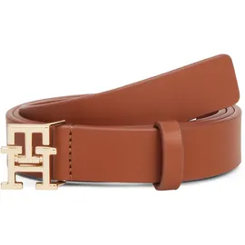 Tommy Hilfiger Damengürtel Leder 2,5 cm breit Braun 95
