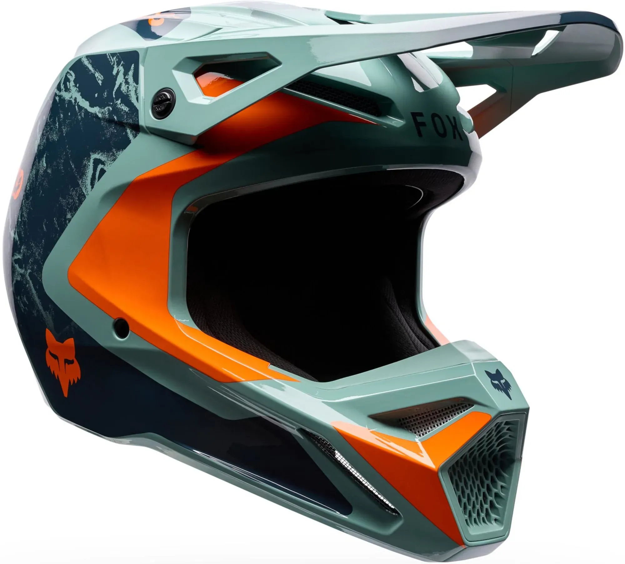 FOX V1 Image Print Motocrosshelm, rood, L Voorman