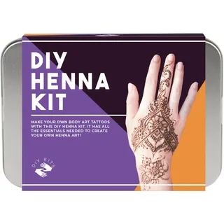 Unbekannt GR800019 Personalised Kit Tin Gift Republic DIY Henna Geschenkdose, Mehrfarbig, One Size