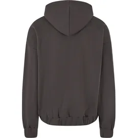 dropsize Super Heavy Oversize Blank Zip Hoodie", - Schwarz