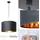 Paco Home Hugo uni Color 1-flg. 45,5 cm Velours schwarz