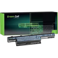 GreenCell AC07 (6 Zellen, 6600 mAh), Notebook Akku, Schwarz