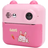 Kinderkamera-Sofortdruck, Weihnachtsgeburtstagsgeschenke für Kinder, Sofortbildkamera 50 MP 1080P 16-facher Digitalzoom mit 2,4-Zoll-HD-IPS-Augenpflegebildschirm, für Jungen und