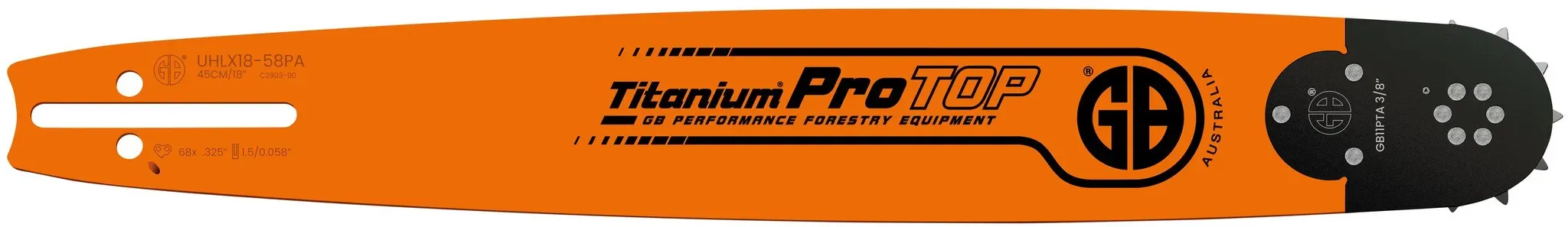 GB Führungsschiene Titanium ProTOP 3/8