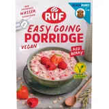 RUF Veganes Porridge Red Berry Oats, Haferbrei mit Erdbeeren & Himbeeren, einfache Zubereitung, Oatmeal im praktischen Portionsbeutel, 1 x 60 g