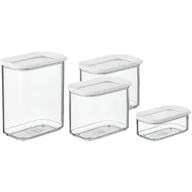 Mepal Modula Küchendose weiß 1 l 4-teiliges Set