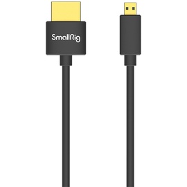 SmallRig Ultra Slim 4K HDMI 2.0 Kabel 35 cm Typ D zu Typ A)