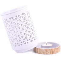 pajoma Duftlampe Porcelain Triangle, H 14,2 cm für Duftwachs und Duftöl