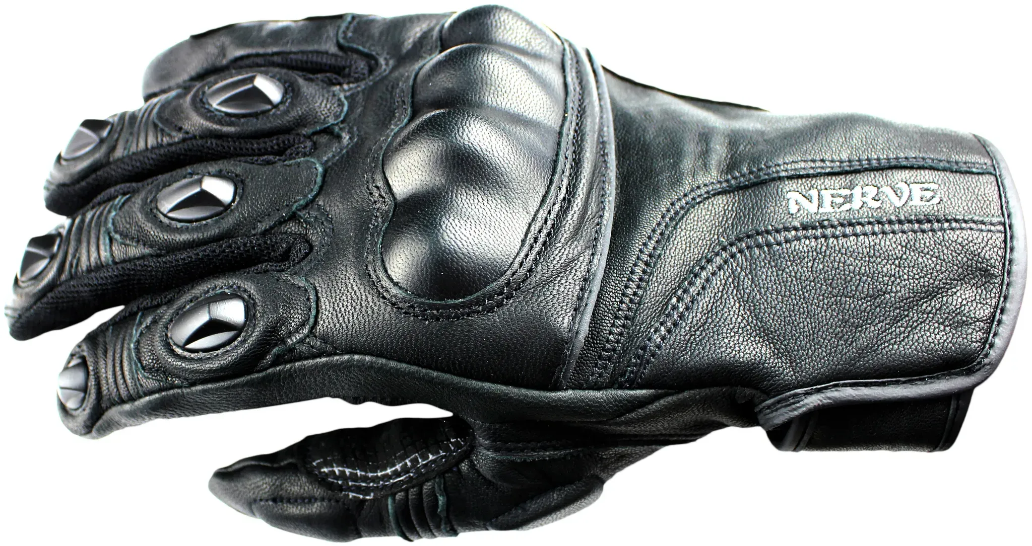 Motorradhandschuhe NERVE "KQ11" Gr. XS, schwarz, Handschuhe, XS, Motorradhandschuhe, mit Weitenverstellung