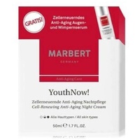 Marbert Pflege Anti-Aging Care YouthNow! Set Zellerneuernde Anti-Aging Nachtpflege 50 ml + Zellerneuerndes Anti-Aging Augen- und Wimpernserum 15 ml 1