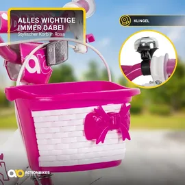 ACTIONBIKES MOTORS Daisy 12 Zoll RH 25 cm rosa