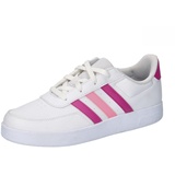 Adidas Breaknet Lifestyle Court Lace Shoes Tennisschuhe, Cloud White/Lucid Fuchsia/Beam pink, 40 EU