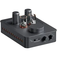 fosi-audio Fosi Audio GR70 – Röhren-Kopfhörerverstärker / Hi-Fi-Vorverstärker – RCA-Eingang – Schwarz