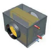 s & p (soler & palau) BA-AF 630 L Kühlregister Kaltwasser DN630