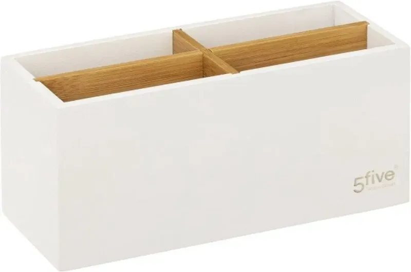 Natureo weiß 4-Fächer-Organizer