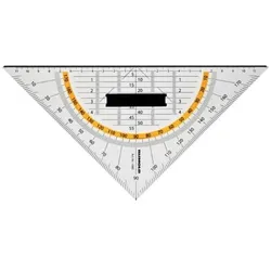 Geometriedreieck mit Schneidekante, 25cm