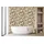 Queence Vinyltapete Blätterwerk 90x300 cm 1 St beige