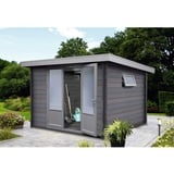 Wolff Finnhaus WPC Trend C 3,4 x 2,79 x 2,22 m grau