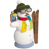 Kuhnert Räuchermann Schneemann 13 cm mehrfarbig