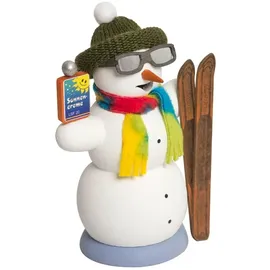 Kuhnert Räuchermann Schneemann 13 cm mehrfarbig