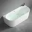 doporro Vicenza Freistehende Badewanne 170 x 75 cm (Vicenza519OA)