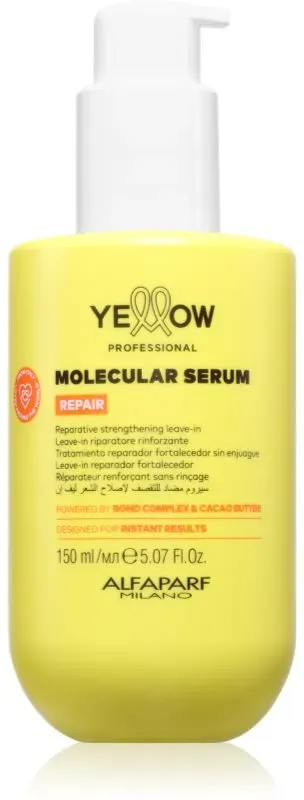 Yellow Professional Repair Molecular Serum Serum ohne Ausspülen für beschädigtes Haar 150 ml