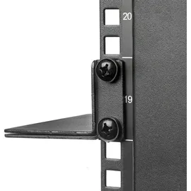 Startech StarTech.com 1HE 19 Zoll Server Rack Schienen - 60,9-91cm Einstellbare Tiefe - Universelle 4 Pfosten Rack Schienen - Netzwerk Geräte/Server/UPS Schienen für HPE ProLiant Dell PowerEdge (UNIRAILS1UB)