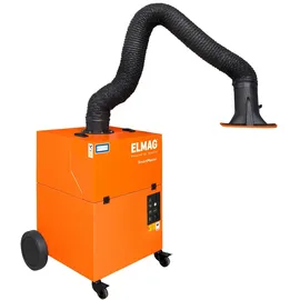 ELMAG Absauganlage Edelstahl 2 m fahrbar