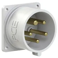 PC ELECTRIC 615-1f6 CEE Anbaustecker 16A 5p 1h IP44