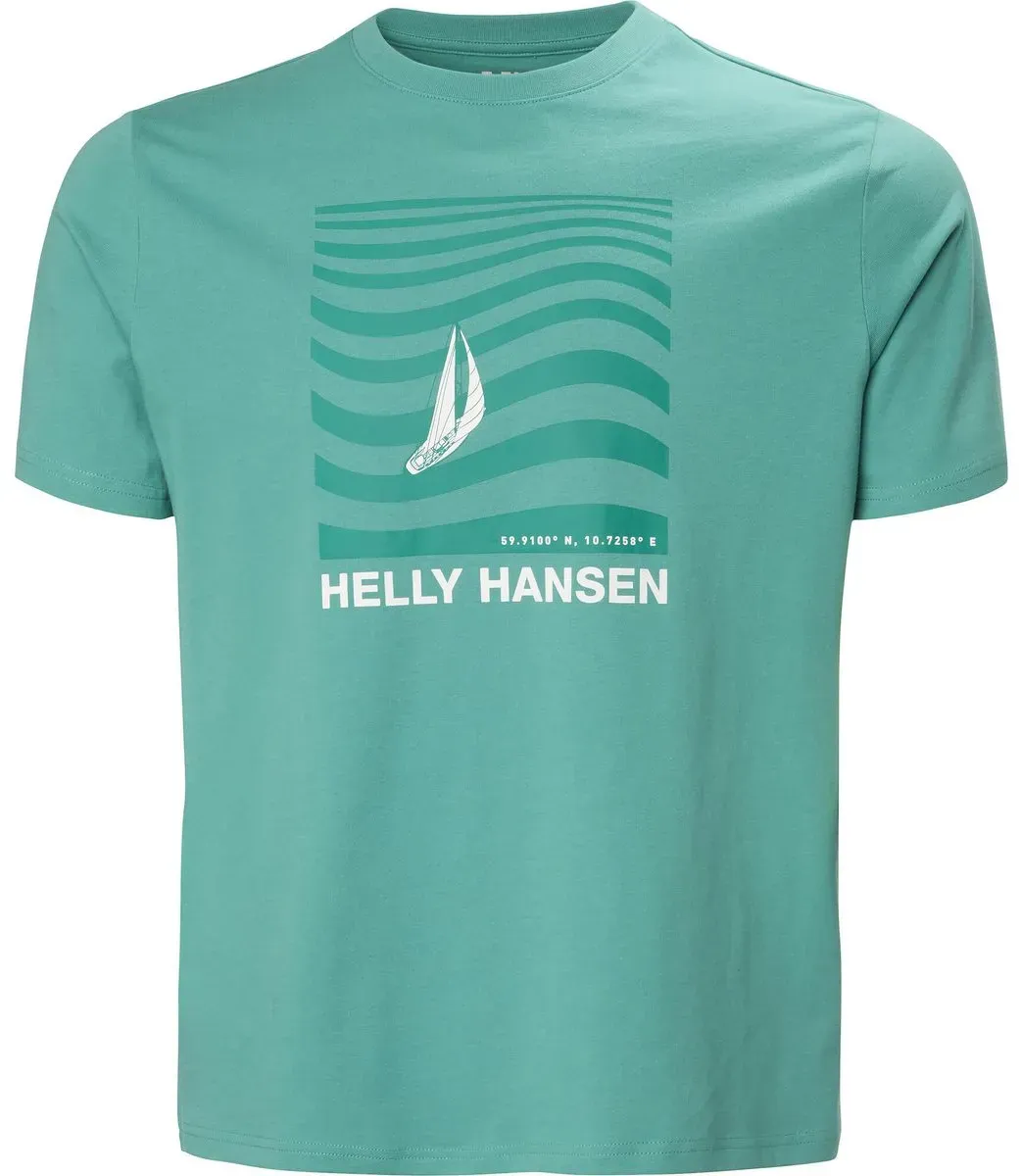 Helly Hansen Shoreline T-shirt 3.0 dark mint (472) M