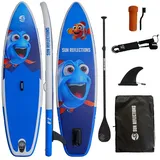 SUP-Board Sun Reflections Kids SUP 8'2 aufblasbar Kinder Board Paddel Set
